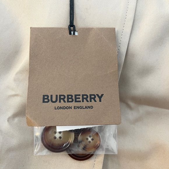 NWT Burberry Gabardine Trench Cotton Mini Skirt Size US 8 - Picture 6 of 9